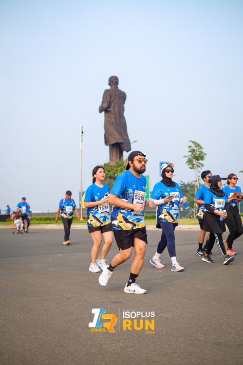 Race photo from ISOPlus Run 2024 Jakarta