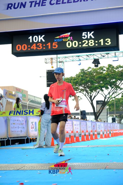 Race photo from CISANGKAN KBP CITY RUN 2025