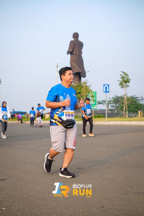 Race photo from ISOPlus Run 2024 Jakarta
