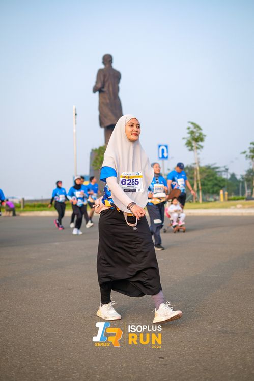 Race photo from ISOPlus Run 2024 Jakarta