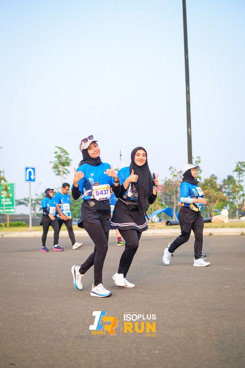 Race photo from ISOPlus Run 2024 Jakarta