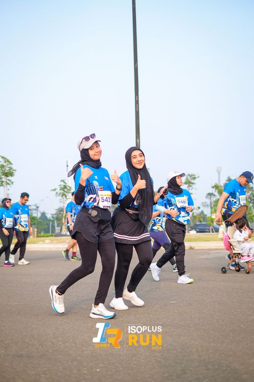 Race photo from ISOPlus Run 2024 Jakarta