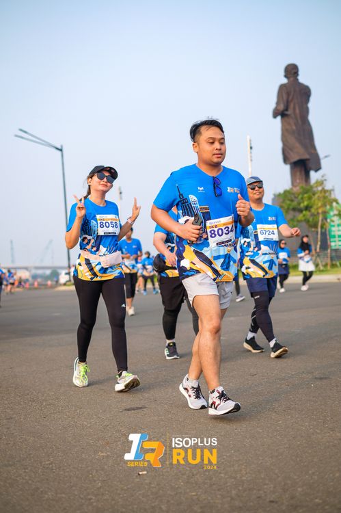 Race photo from ISOPlus Run 2024 Jakarta