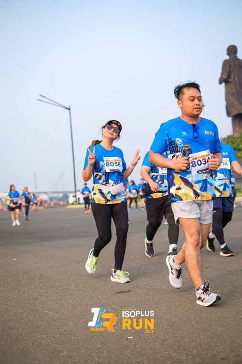Race photo from ISOPlus Run 2024 Jakarta