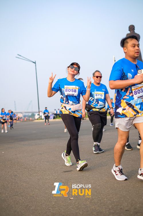 Race photo from ISOPlus Run 2024 Jakarta