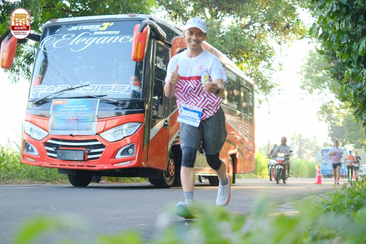 Race photo from Kediri Half Marathon 2024