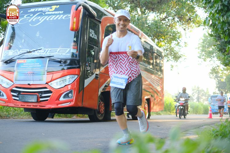 Race photo from Kediri Half Marathon 2024
