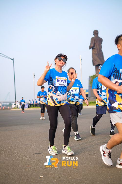 Race photo from ISOPlus Run 2024 Jakarta