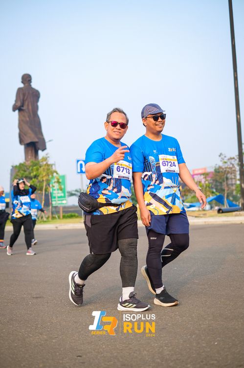Race photo from ISOPlus Run 2024 Jakarta