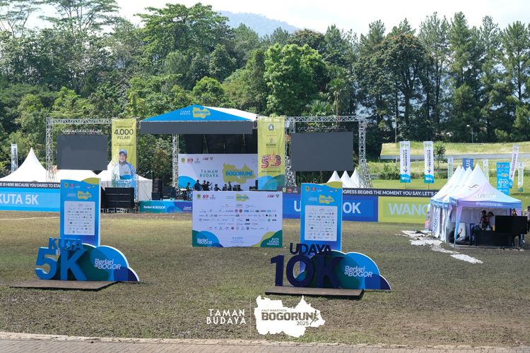 Race photo from Taman Budaya x BOGORUN 2025