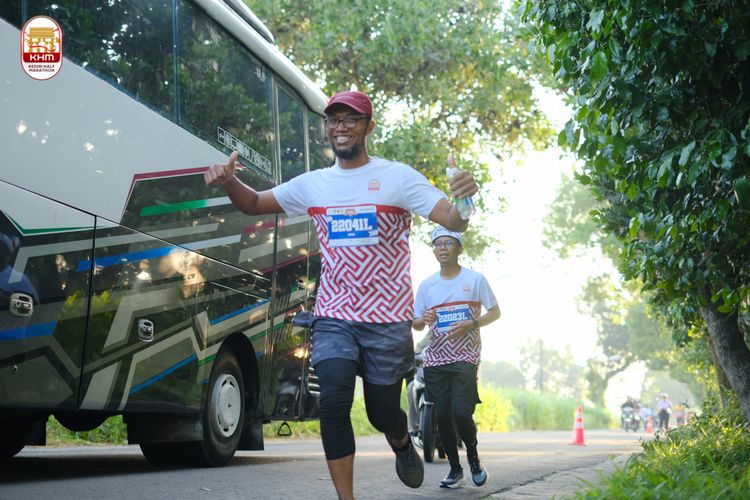 Race photo from Kediri Half Marathon 2024