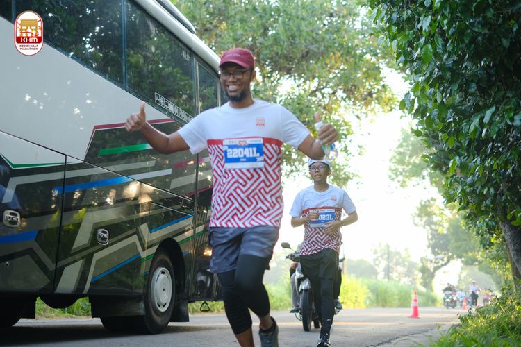Race photo from Kediri Half Marathon 2024