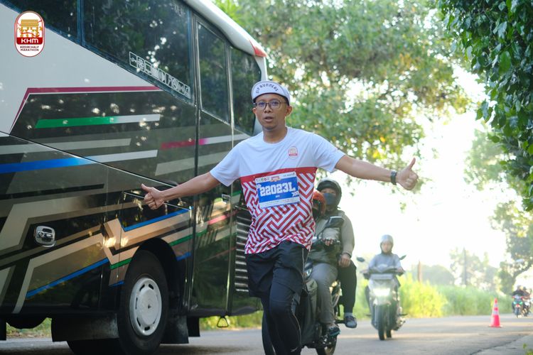 Race photo from Kediri Half Marathon 2024