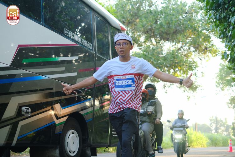 Race photo from Kediri Half Marathon 2024