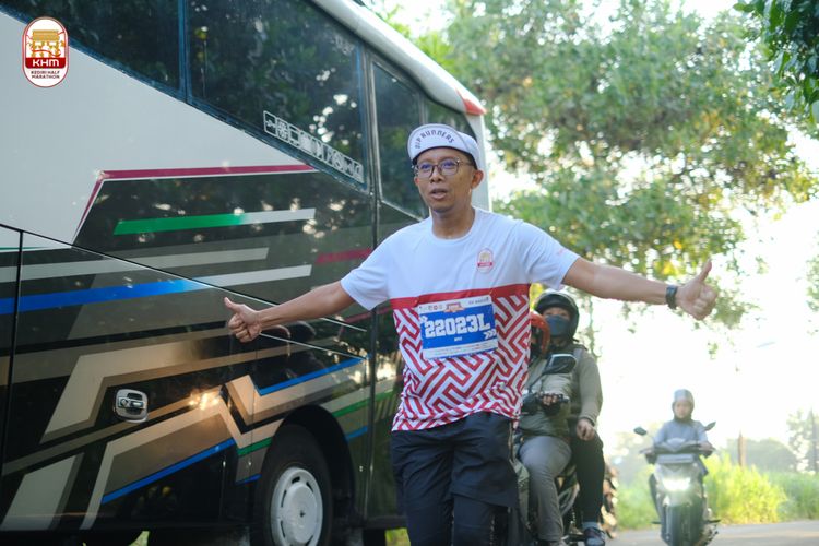Race photo from Kediri Half Marathon 2024