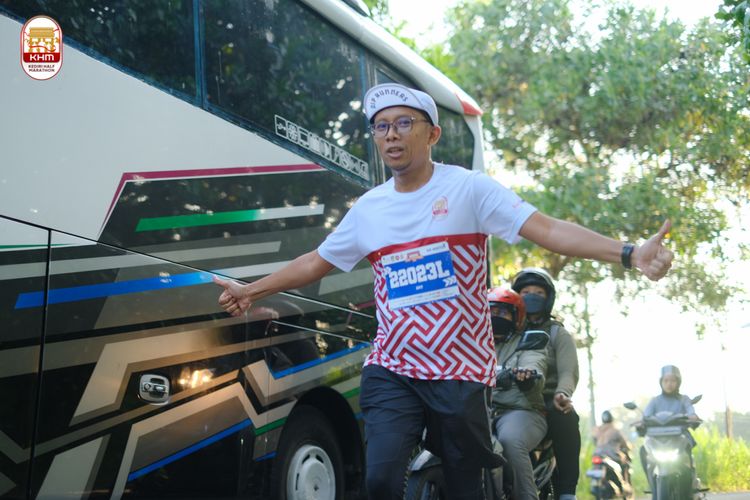Race photo from Kediri Half Marathon 2024