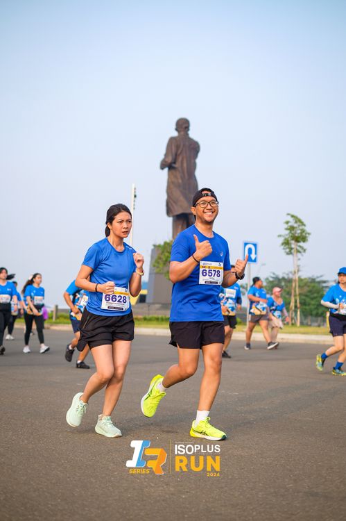Race photo from ISOPlus Run 2024 Jakarta