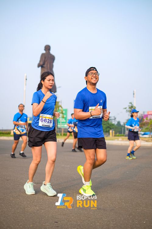 Race photo from ISOPlus Run 2024 Jakarta