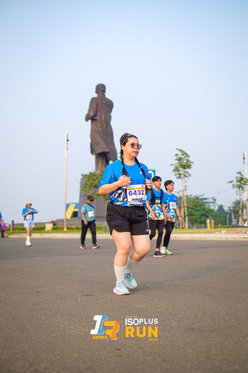 Race photo from ISOPlus Run 2024 Jakarta