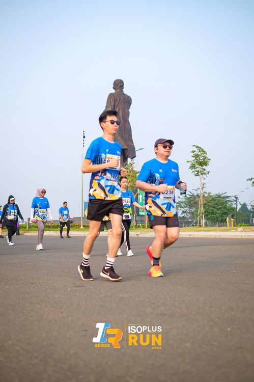 Race photo from ISOPlus Run 2024 Jakarta