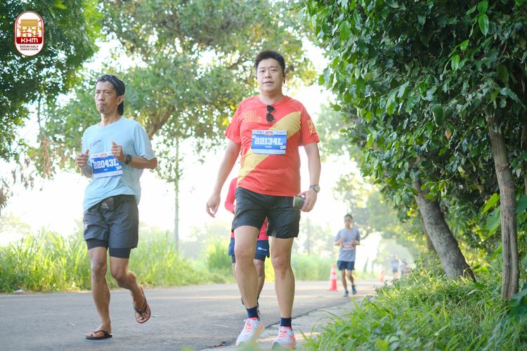 Race photo from Kediri Half Marathon 2024