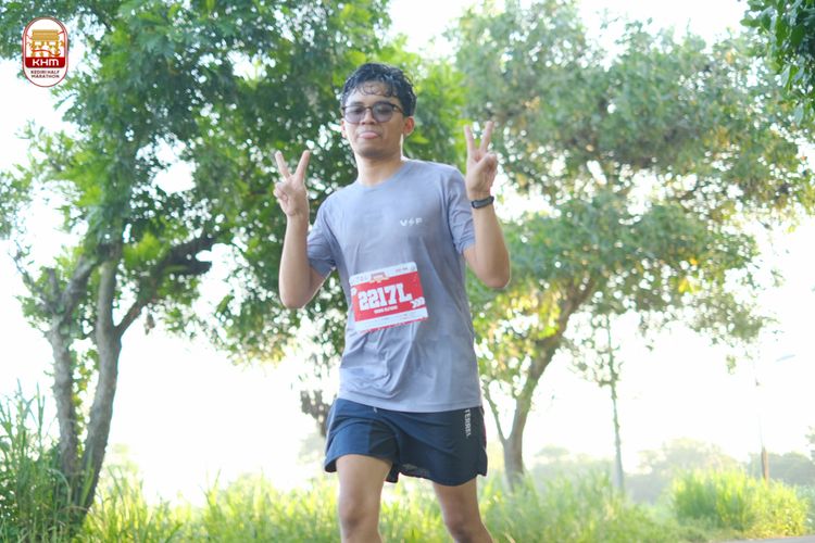 Race photo from Kediri Half Marathon 2024