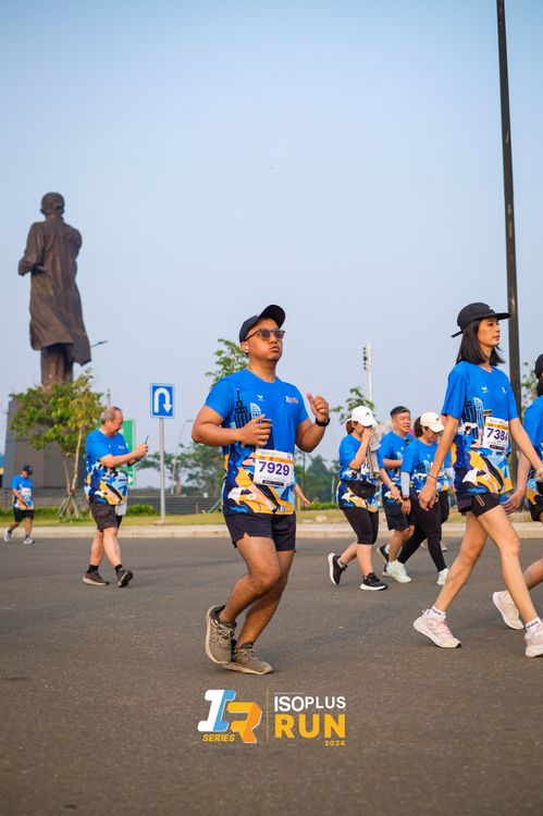 Race photo from ISOPlus Run 2024 Jakarta