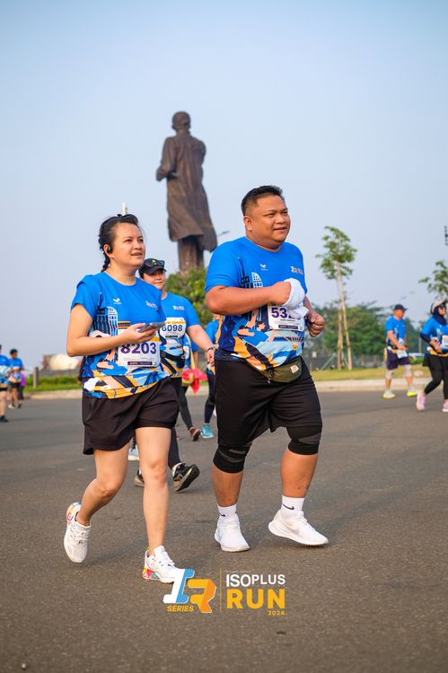 Race photo from ISOPlus Run 2024 Jakarta