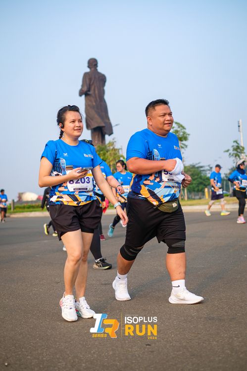 Race photo from ISOPlus Run 2024 Jakarta