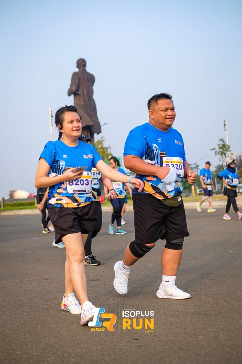 Race photo from ISOPlus Run 2024 Jakarta
