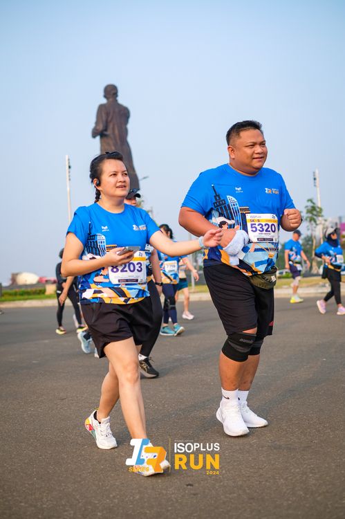 Race photo from ISOPlus Run 2024 Jakarta
