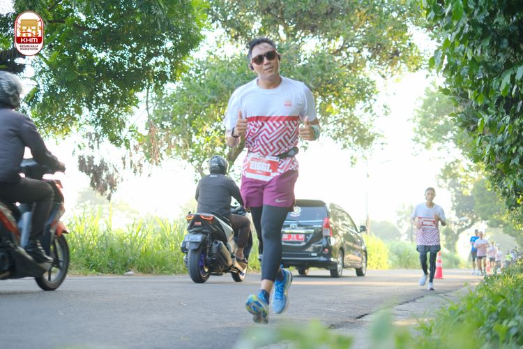 Race photo from Kediri Half Marathon 2024