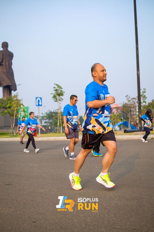 Race photo from ISOPlus Run 2024 Jakarta