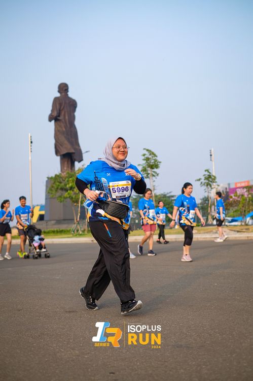 Race photo from ISOPlus Run 2024 Jakarta