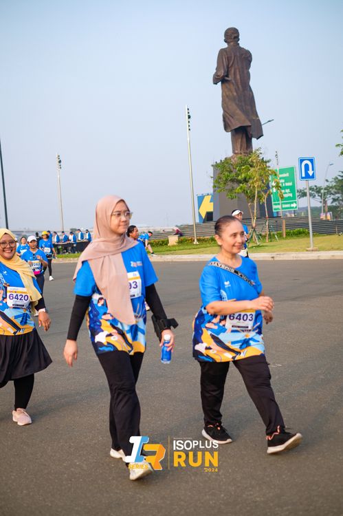 Race photo from ISOPlus Run 2024 Jakarta