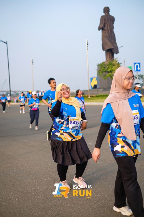 Race photo from ISOPlus Run 2024 Jakarta