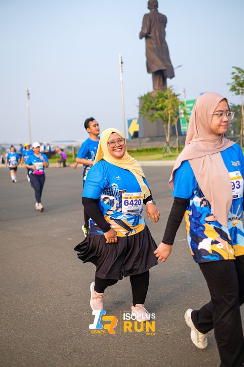 Race photo from ISOPlus Run 2024 Jakarta