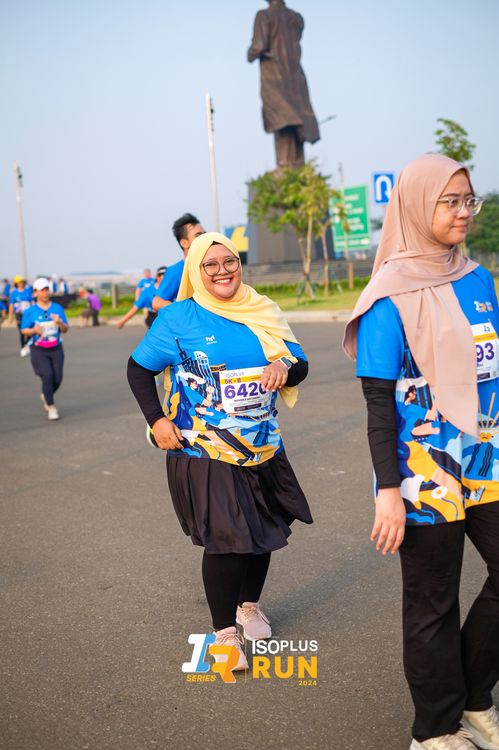 Race photo from ISOPlus Run 2024 Jakarta