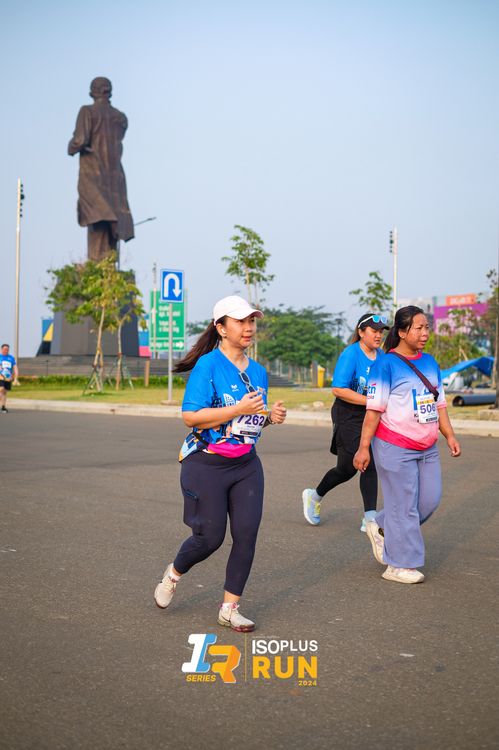 Race photo from ISOPlus Run 2024 Jakarta