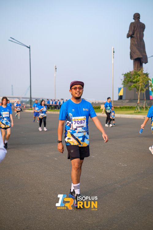 Race photo from ISOPlus Run 2024 Jakarta