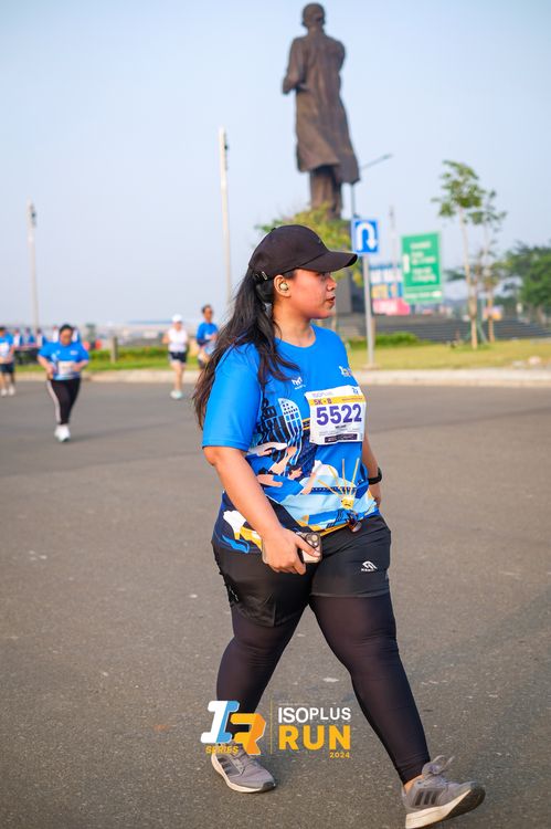 Race photo from ISOPlus Run 2024 Jakarta