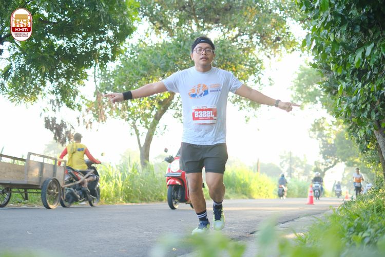 Race photo from Kediri Half Marathon 2024