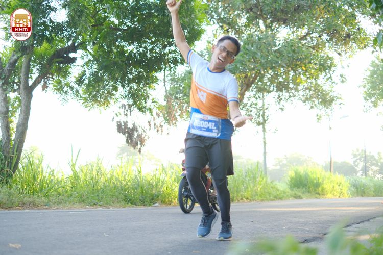 Race photo from Kediri Half Marathon 2024