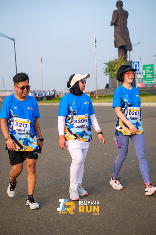 Race photo from ISOPlus Run 2024 Jakarta
