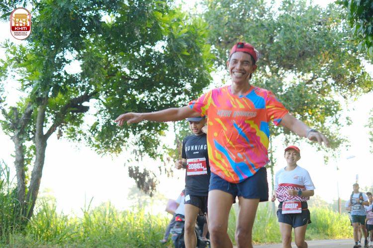 Race photo from Kediri Half Marathon 2024