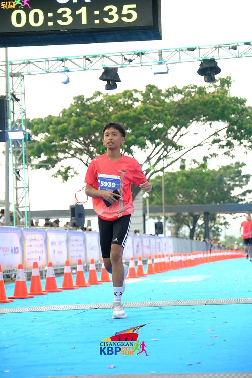 Race photo from CISANGKAN KBP CITY RUN 2025