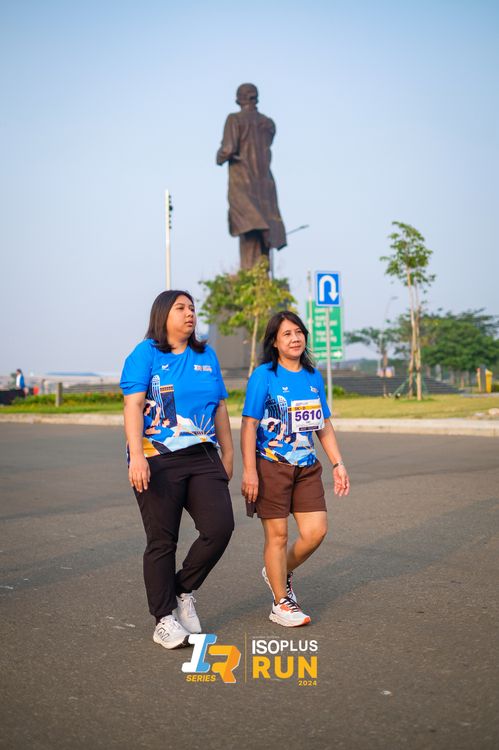 Race photo from ISOPlus Run 2024 Jakarta