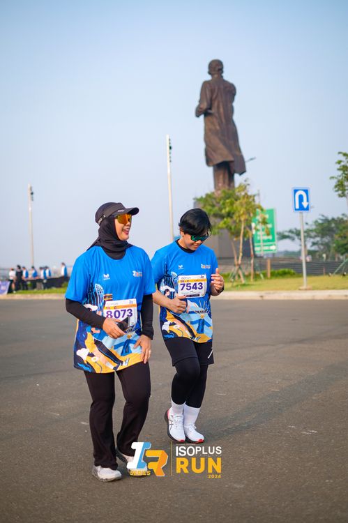 Race photo from ISOPlus Run 2024 Jakarta