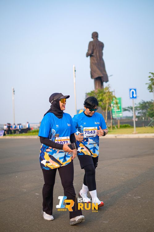 Race photo from ISOPlus Run 2024 Jakarta