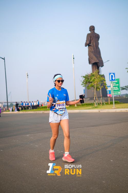 Race photo from ISOPlus Run 2024 Jakarta